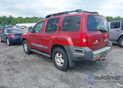 2005 Nissan Xterra S z USA, uszkodzony, nr VIN 5N1AN08W05C656764